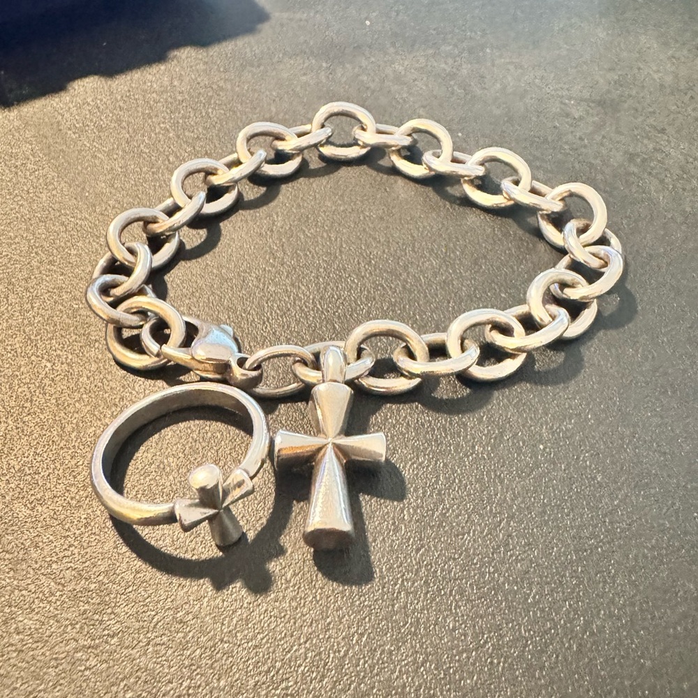 James Avery bracelet & ring
